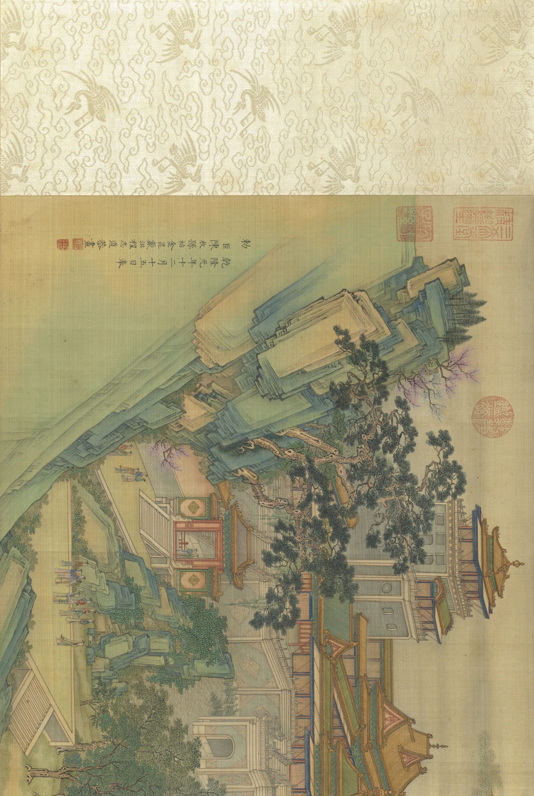 清·陈枚清院本清明上河图卷台北故宫博物院高清中国古画下载