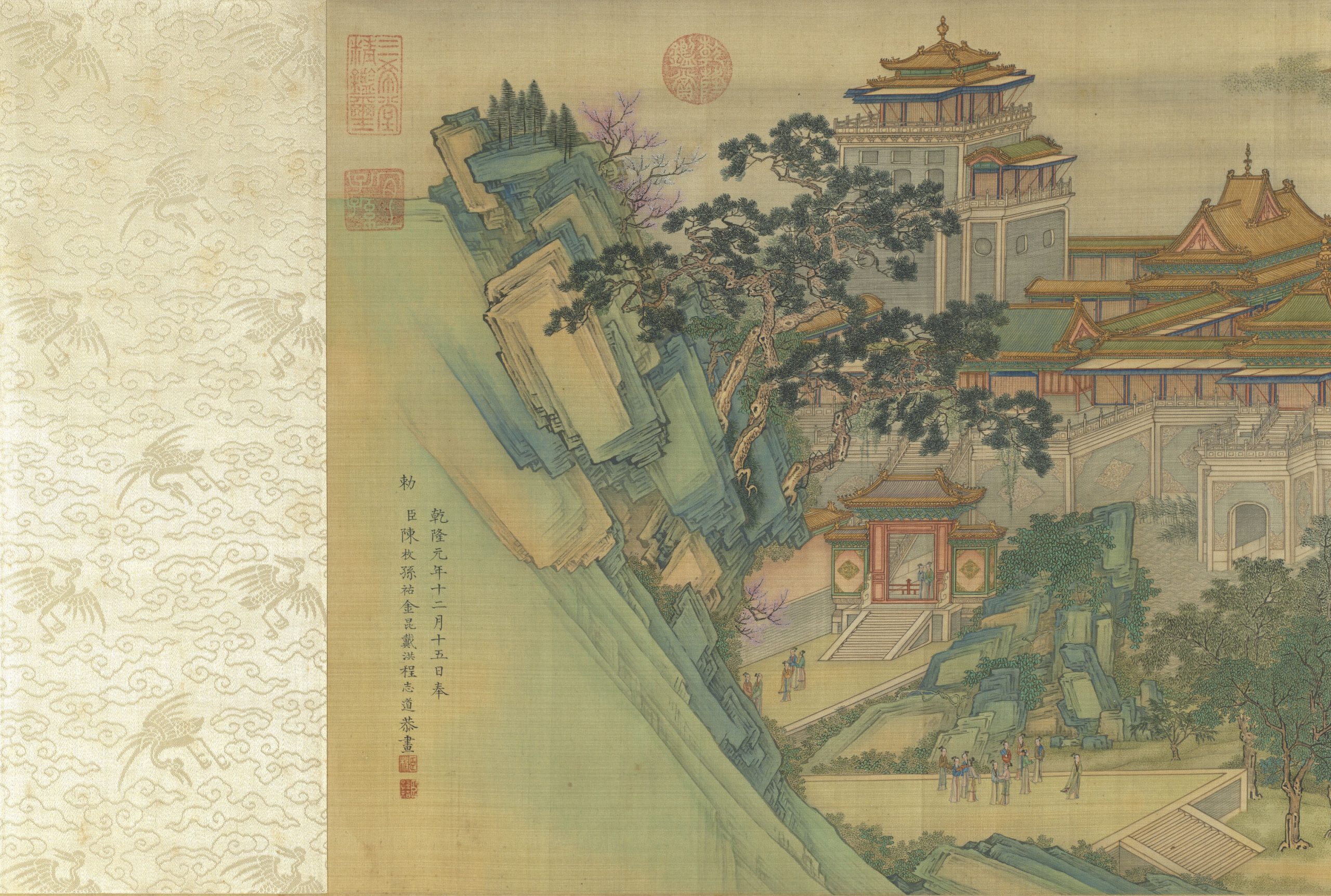 【jpg预览版版】清 陈枚 清院本清明上河图卷 0
