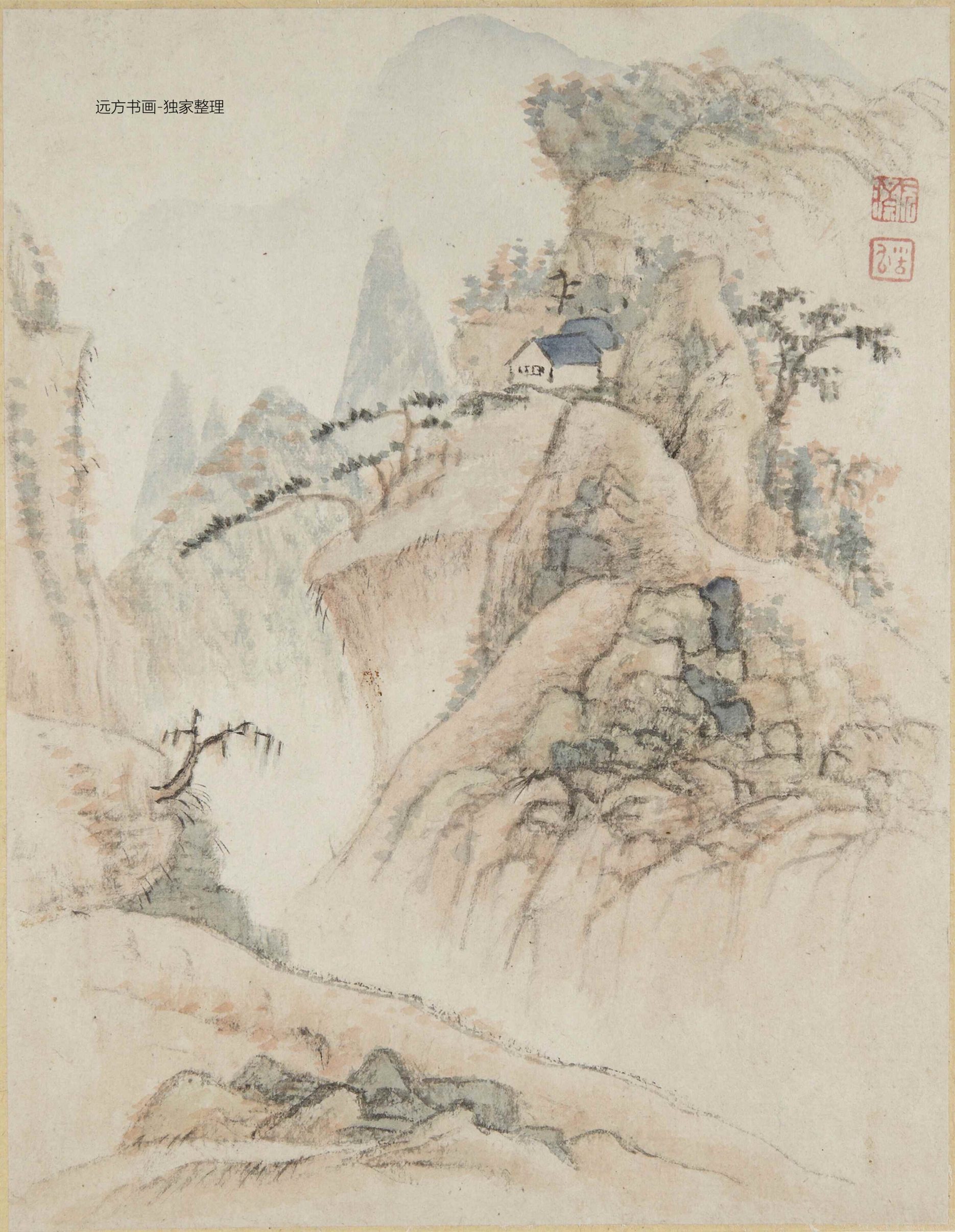 清 石涛 山水清雅图册 3