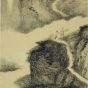 元朝代【王蒙】《张大千-仿王蒙春山图》不详TIF高清大图中国画古画素材