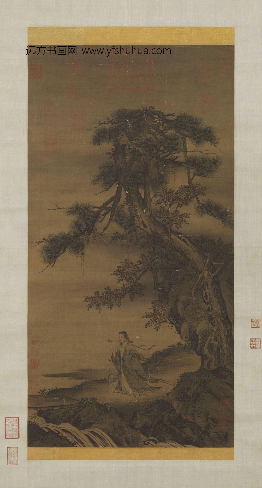 东篱高士图