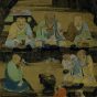 南宋朝代【林庭珪】《五百罗汉之-051罗汉用膳图-1》日本京都大德寺TIF高清大图中国画古画素材