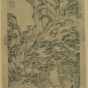 元朝代【王蒙】《松溪草堂图》不详TIF高清大图中国画古画素材