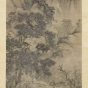元朝代【王蒙】《桃源春晓图》台北故宫博物院TIF高清大图中国画古画素材