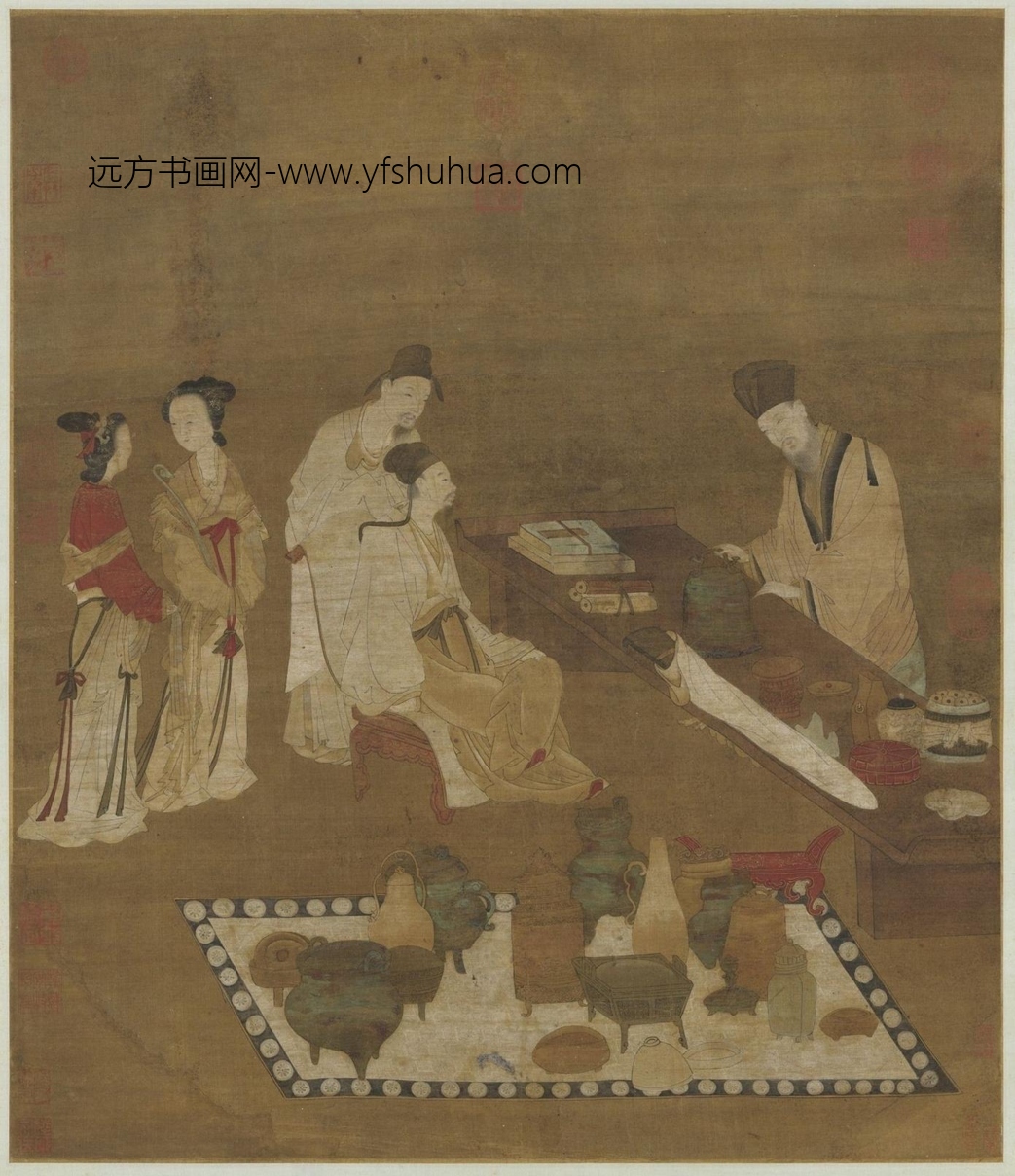 元_钱选_宋鉴古图
