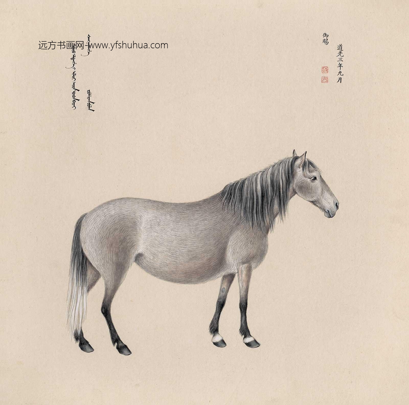 八骏图-7张（7开）_0