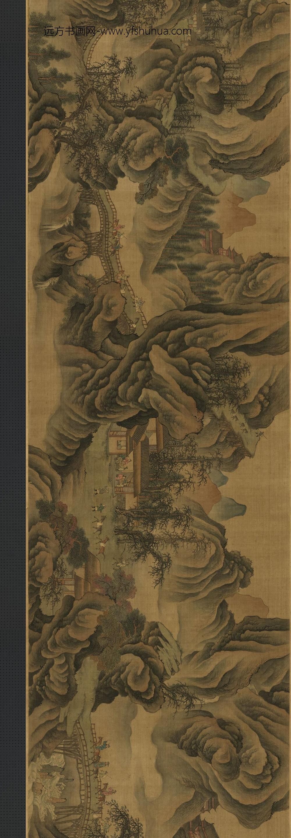 北宋_郭熙_宋寒林蜀道图_ 北宋_郭熙_宋寒林蜀道图_