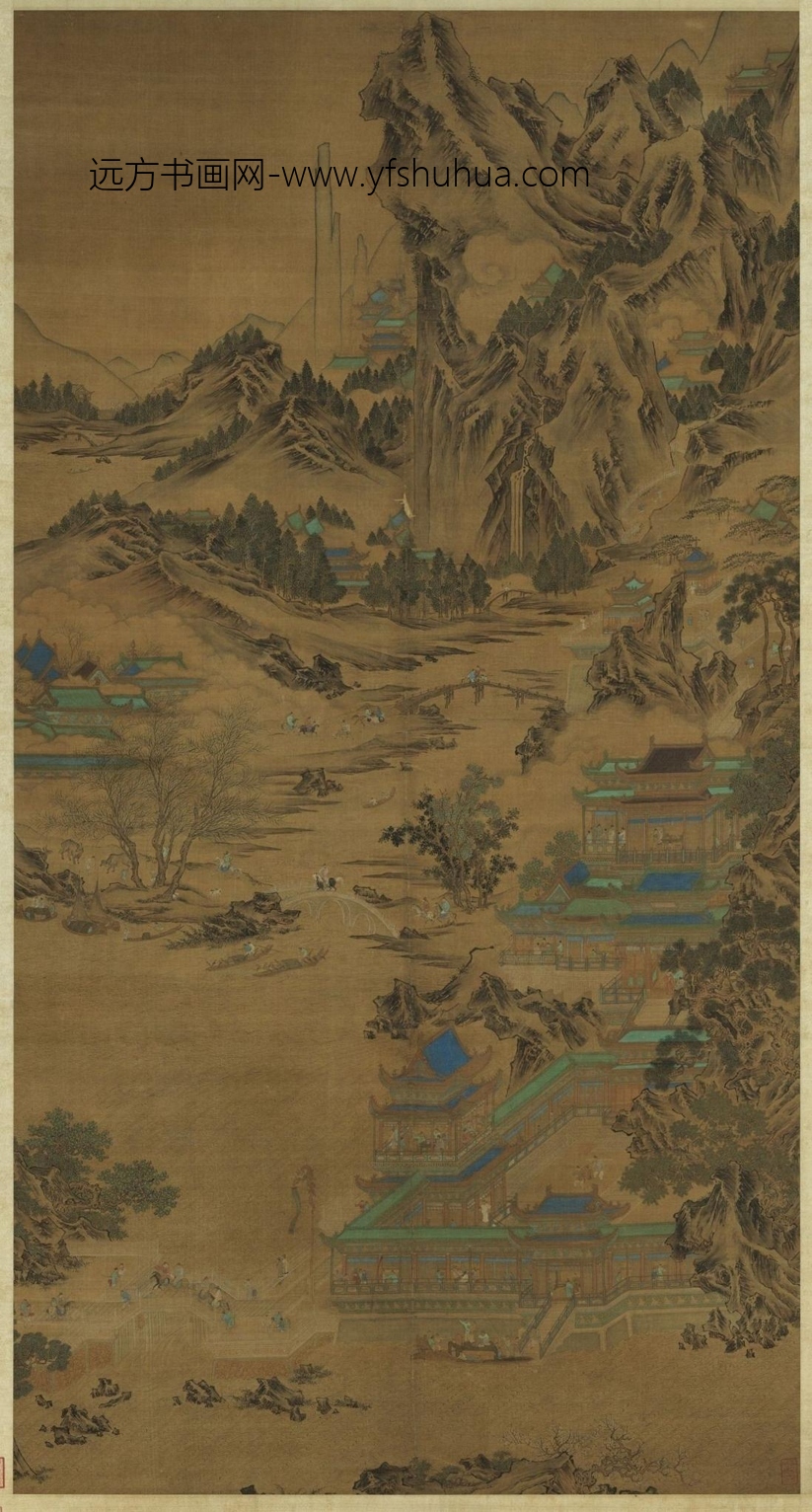 北宋_郭熙_宋滕王阁图