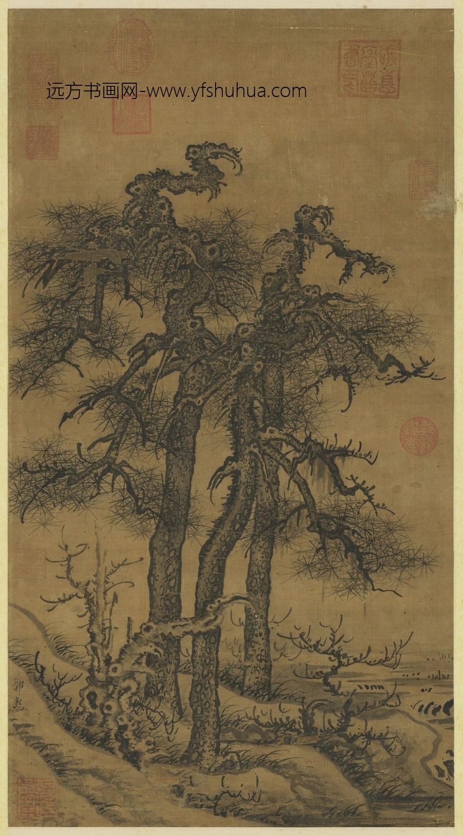 北宋_郭熙_画挂轴