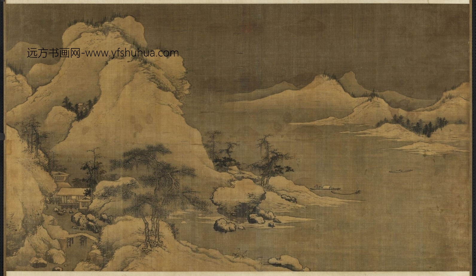 北宋_郭熙_雪景山水图