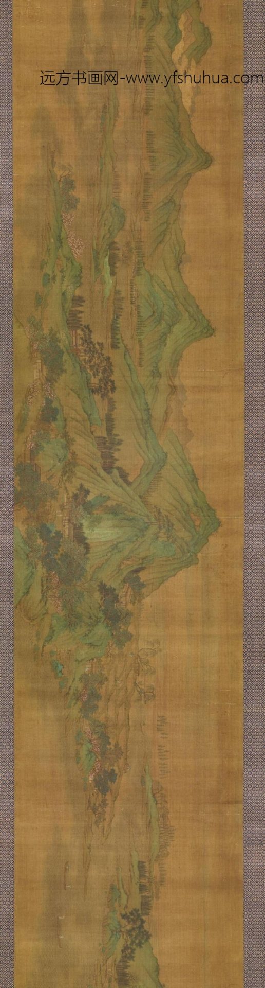 南宋_刘松年_春山图卷_1 南宋_刘松年_春山图卷_1