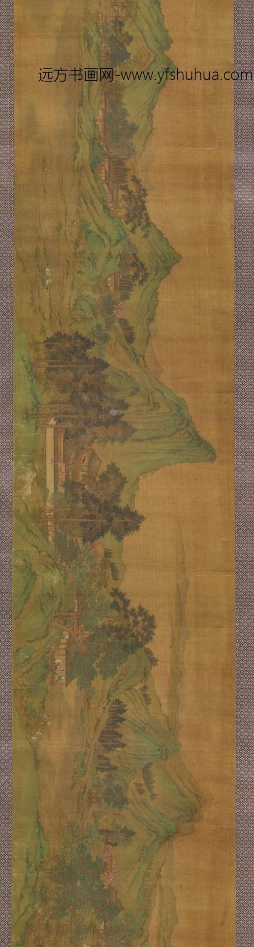 南宋_刘松年_春山图卷_2 南宋_刘松年_春山图卷_2