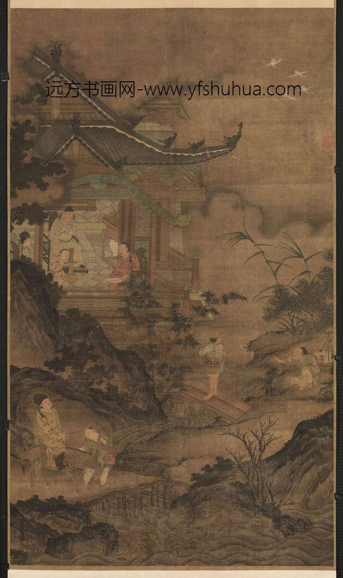 南宋_李嵩_仙筹增庆图