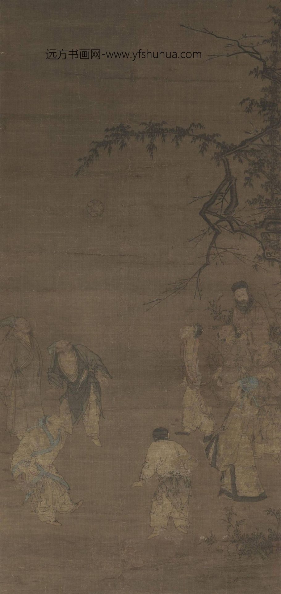 南宋_马远_蹴鞠图 南宋_马远_蹴鞠图
