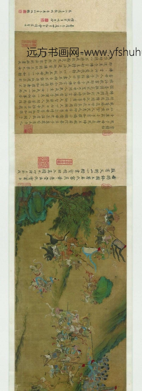 明 仇英 揭钵图卷_0 明 仇英 揭钵图卷_0