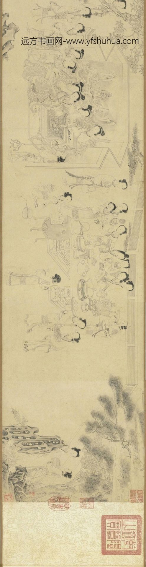 明_仇英_乞巧图_5 明_仇英_乞巧图_5