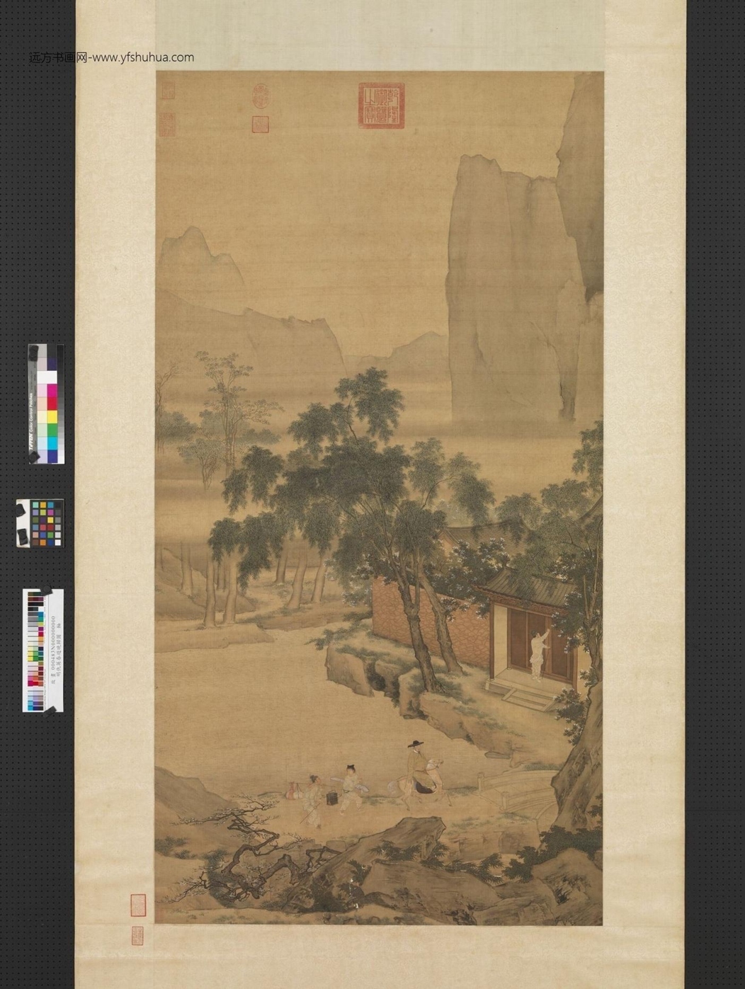 明_仇英_春游晚归图