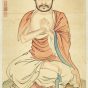清_丁观鹏_释迦牟尼文佛轴