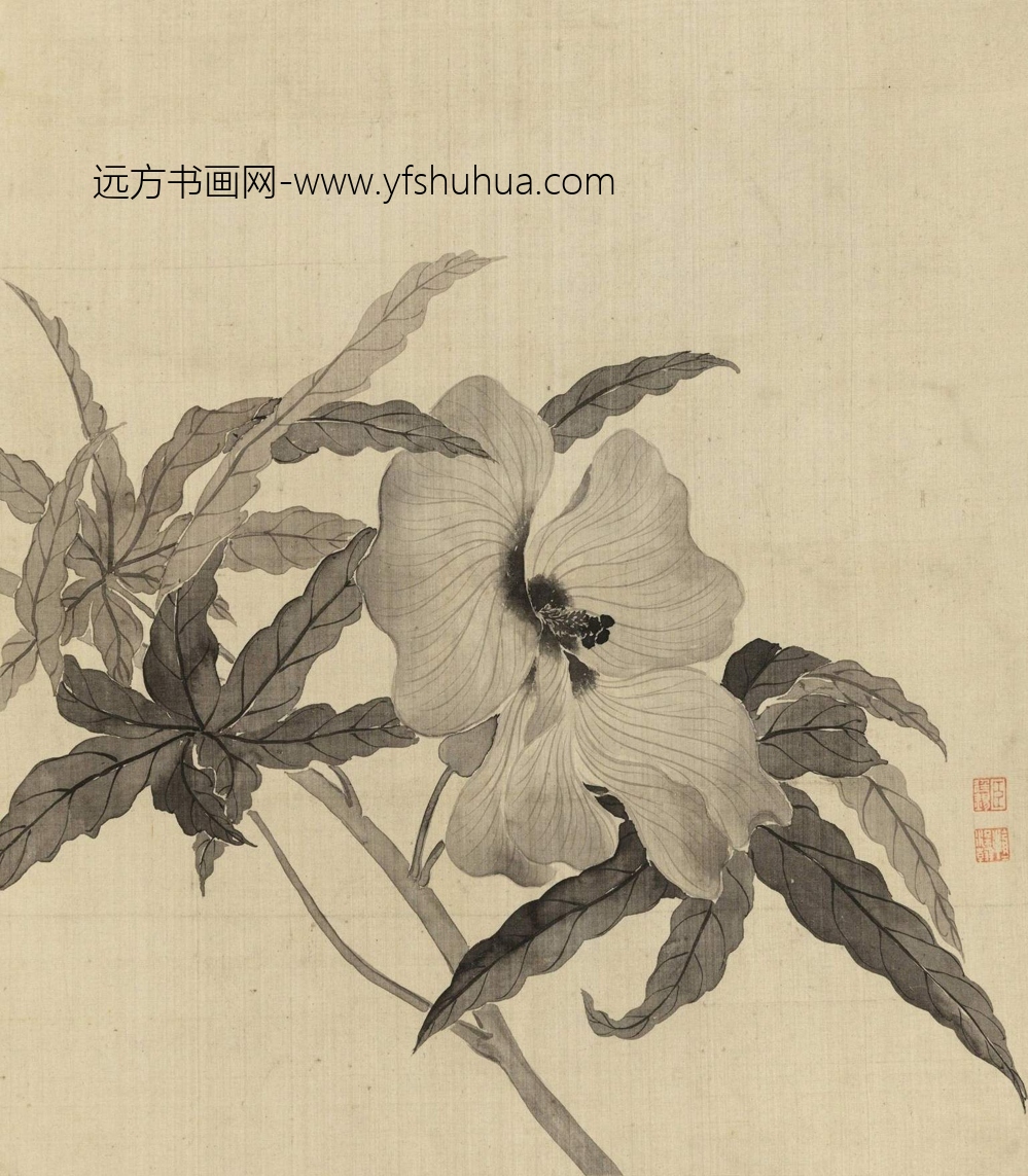 清_蒋廷锡_仿宋人勾染图册_2 清_蒋廷锡_仿宋人勾染图册_2
