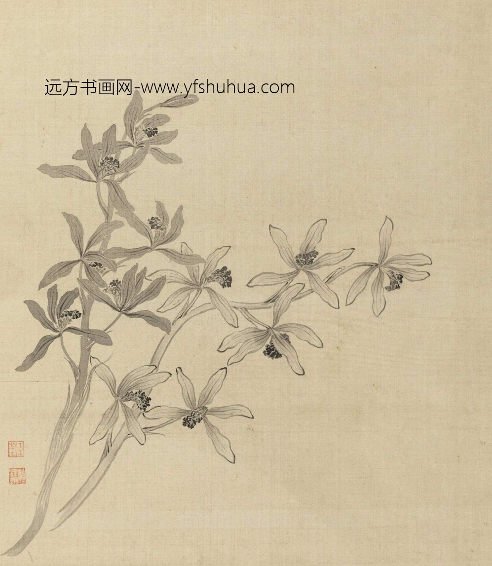 清_蒋廷锡_仿宋人勾染图册_7 清_蒋廷锡_仿宋人勾染图册_7