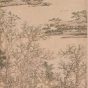 元朝代【王蒙】《西郊草堂图轴》故宫博物院TIF高清大图中国画古画素材