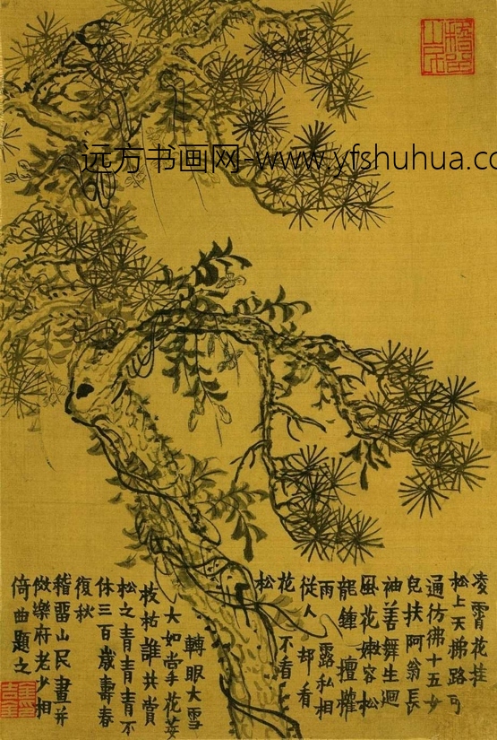 金农杂画12开-01 金农杂画12开-01