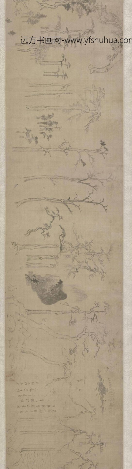 集古树石画稿卷_4 集古树石画稿卷_4