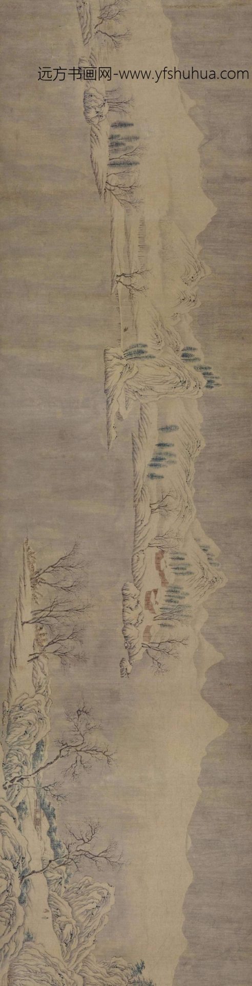 唐_王维_长江积雪图_2 唐_王维_长江积雪图_2