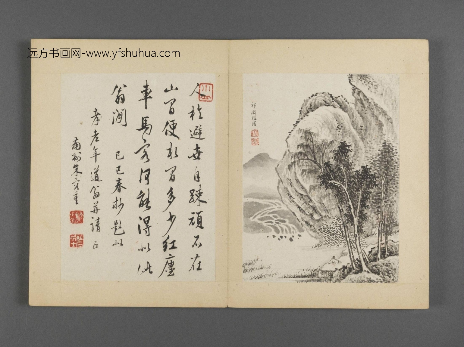 清-朱耷-杂画册-1（8开）-5