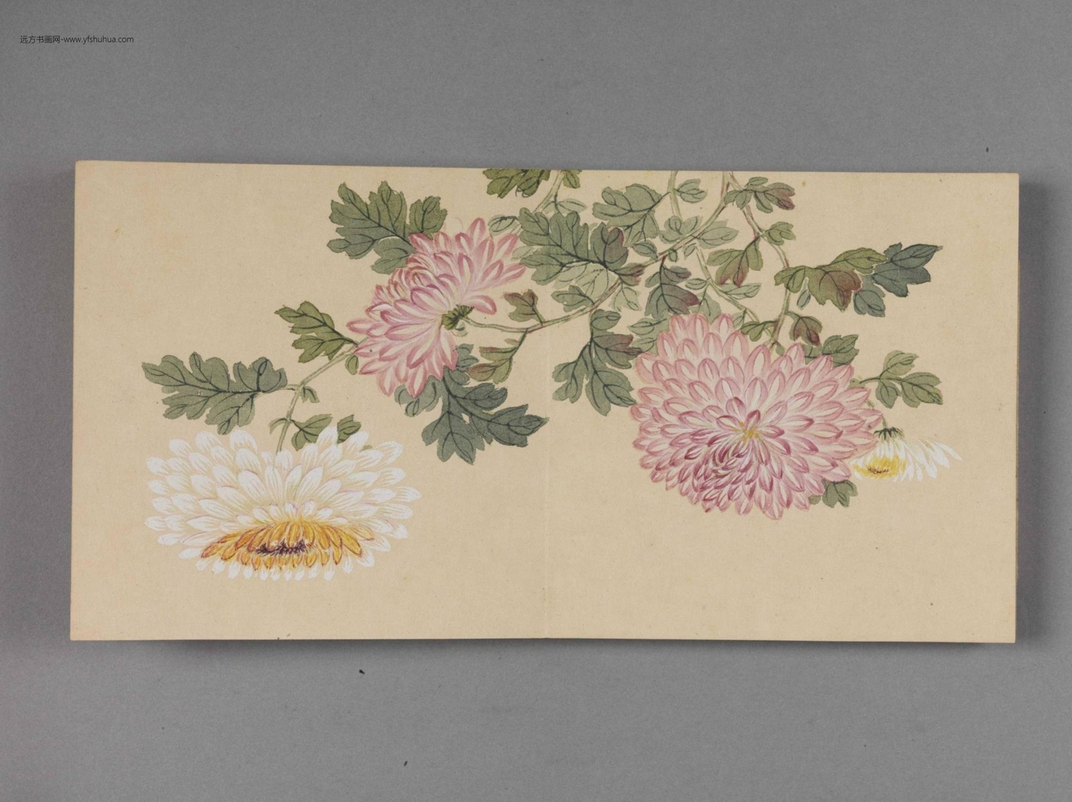 郦谷迎春图小册（10开）-7