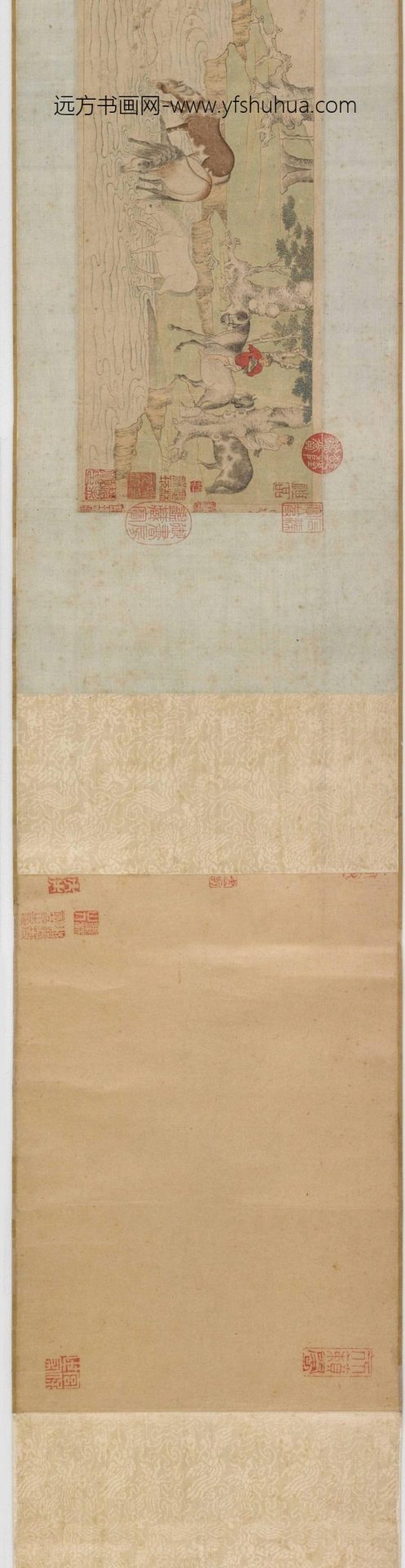元_赵孟頫_神骑图_7 元_赵孟頫_神骑图_7
