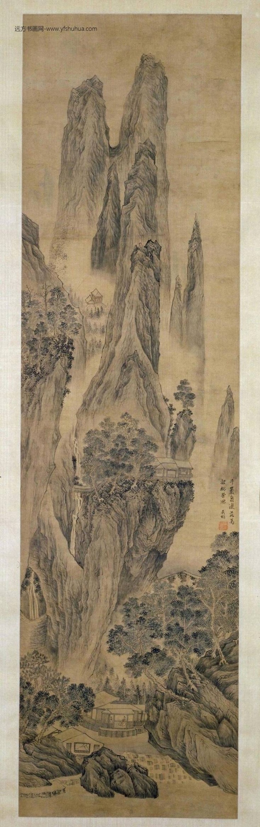 千岩万壑图轴（1开）-0