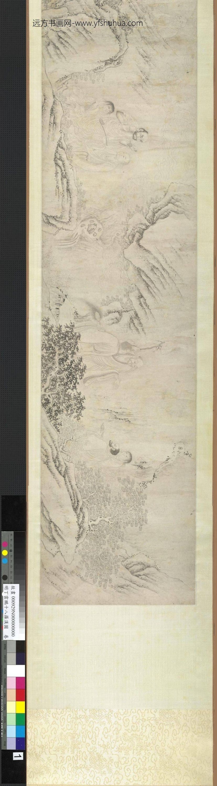 明_丁云鹏_十八罗汉图_