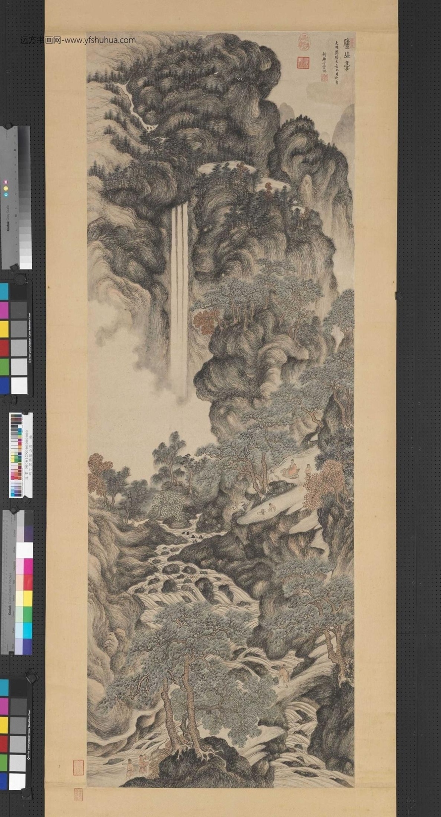 明_丁云鹏_庐山高图