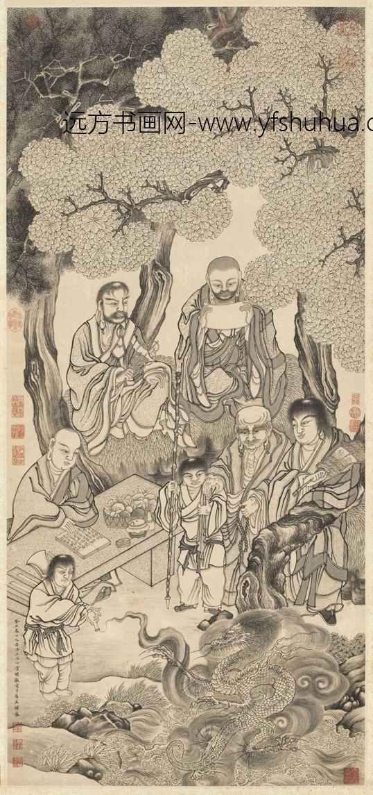 明_丁云鹏_应真像
