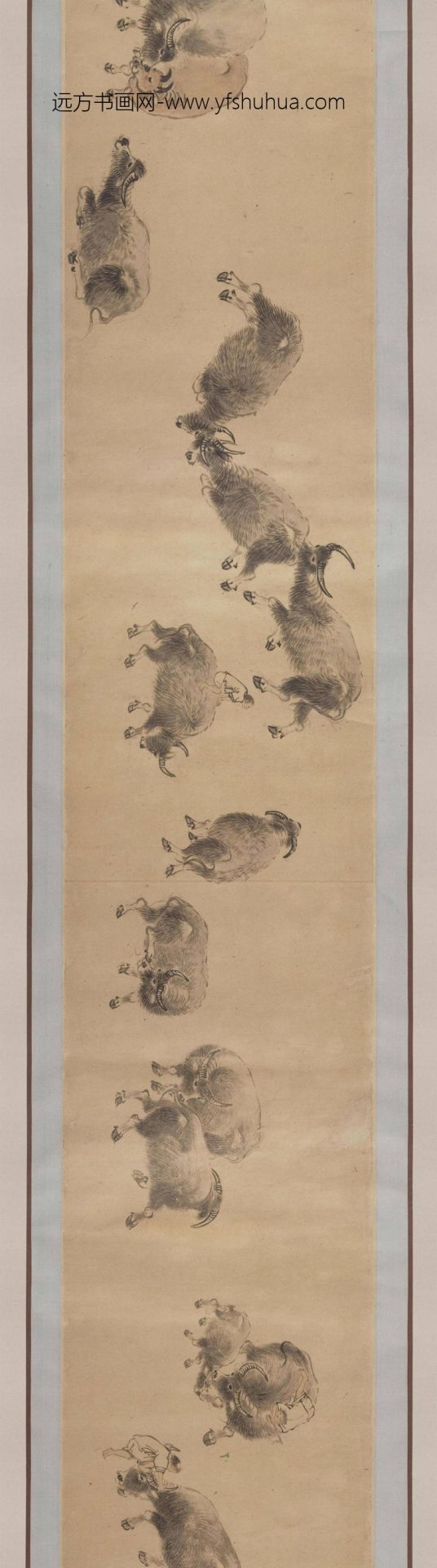 明_张宏_函关紫气图_1 明_张宏_函关紫气图_1