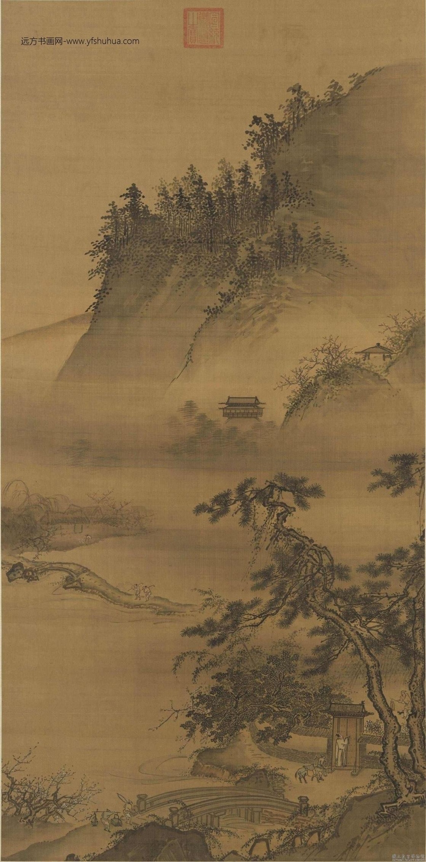 明_戴进_春游晚归