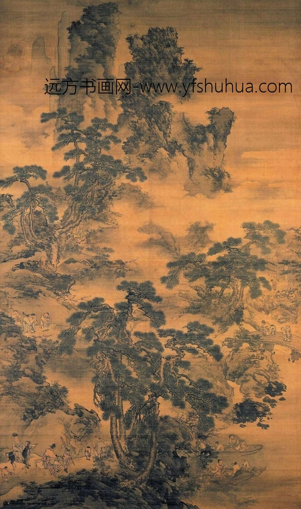 明_戴进_春酣图