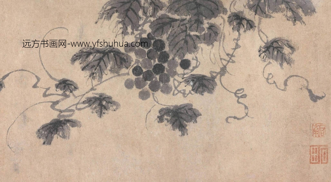 明_沈周_莲花豆荚图册_5 明_沈周_莲花豆荚图册_5