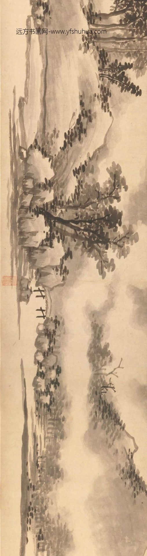明_沈周_西山云霭图卷_4 明_沈周_西山云霭图卷_4