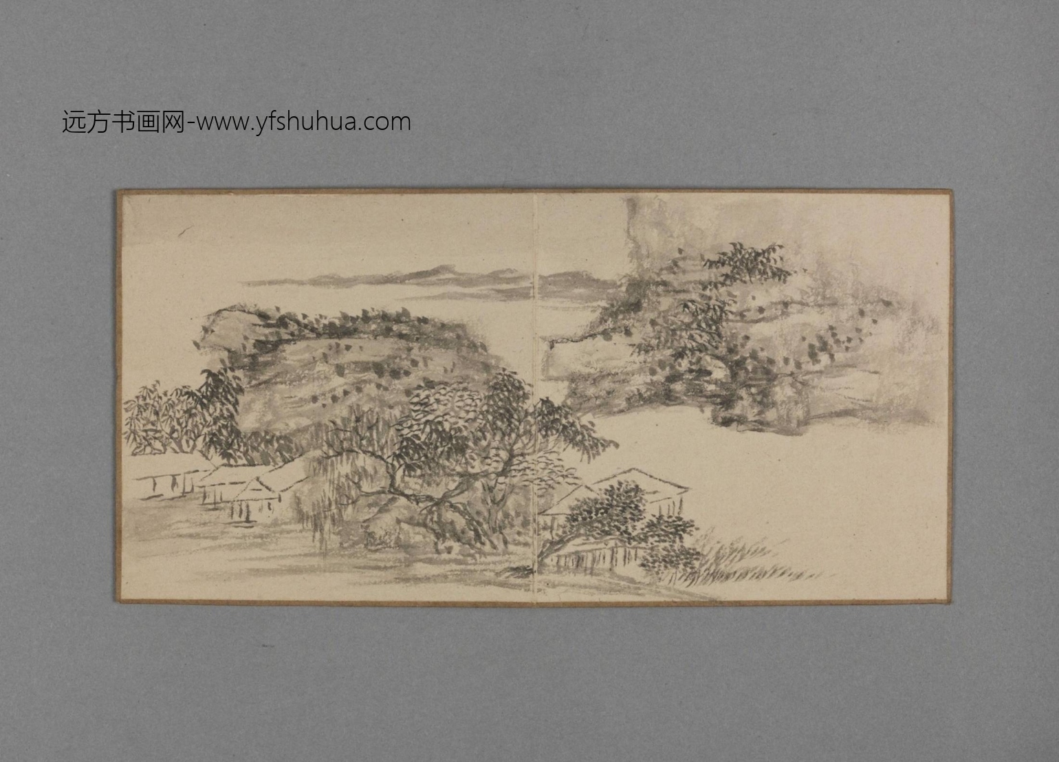 清-董邦达山水册-故00008329-2-12 清-董邦达山水册-故00008329-2-12