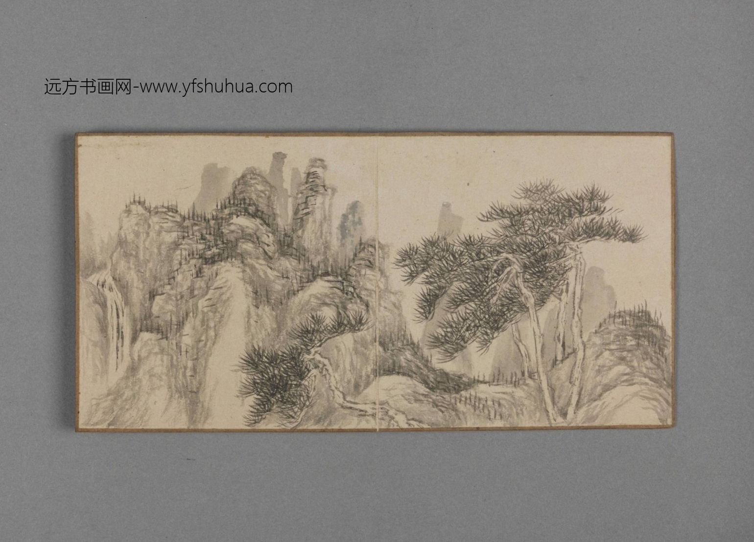 清-董邦达山水册-故00008329-4-12 清-董邦达山水册-故00008329-4-12