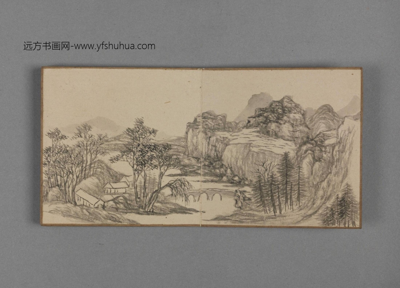 清-董邦达山水册-故00008329-6-12 清-董邦达山水册-故00008329-6-12