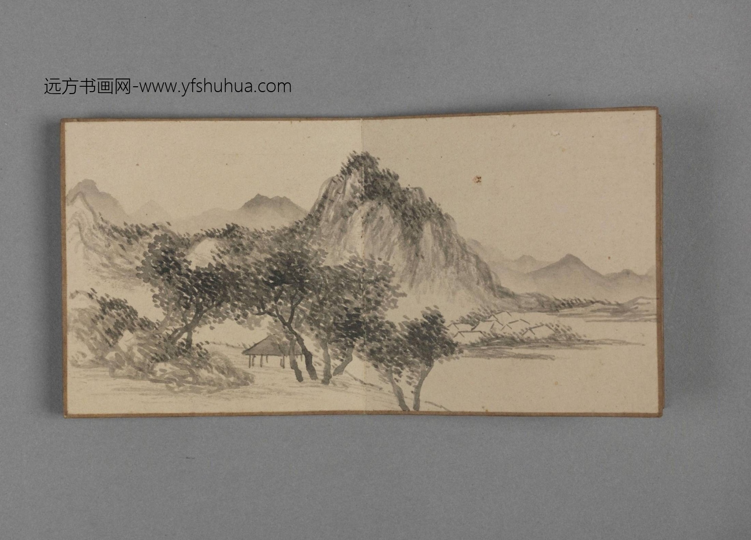 清-董邦达山水册-故00008329-8-12 清-董邦达山水册-故00008329-8-12