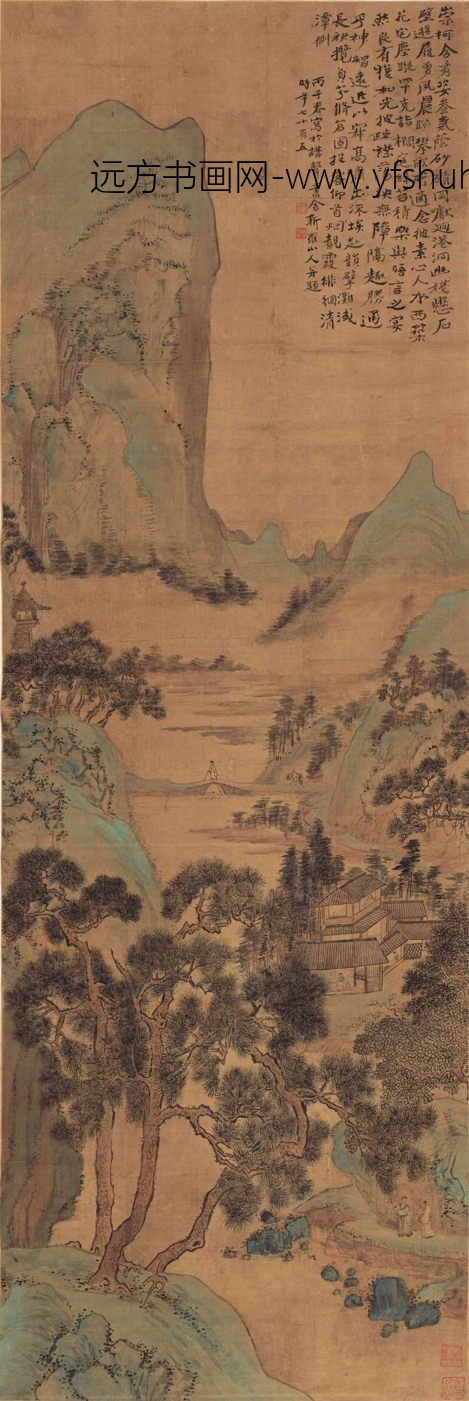 清_华嵒_寻春图
