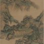 清朝代【王时敏】《云峰树色图》不详TIF高清大图中国画古画素材