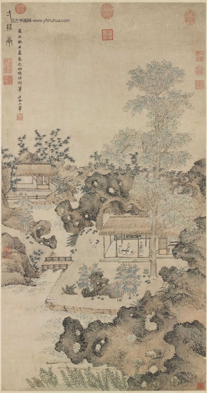 清_王翚_一梧轩图
