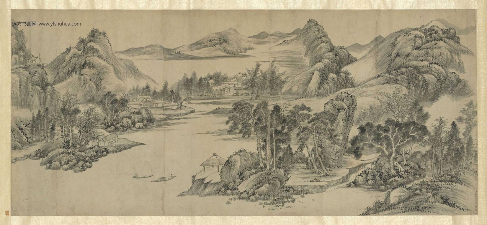 清_钱维城_山水图_0