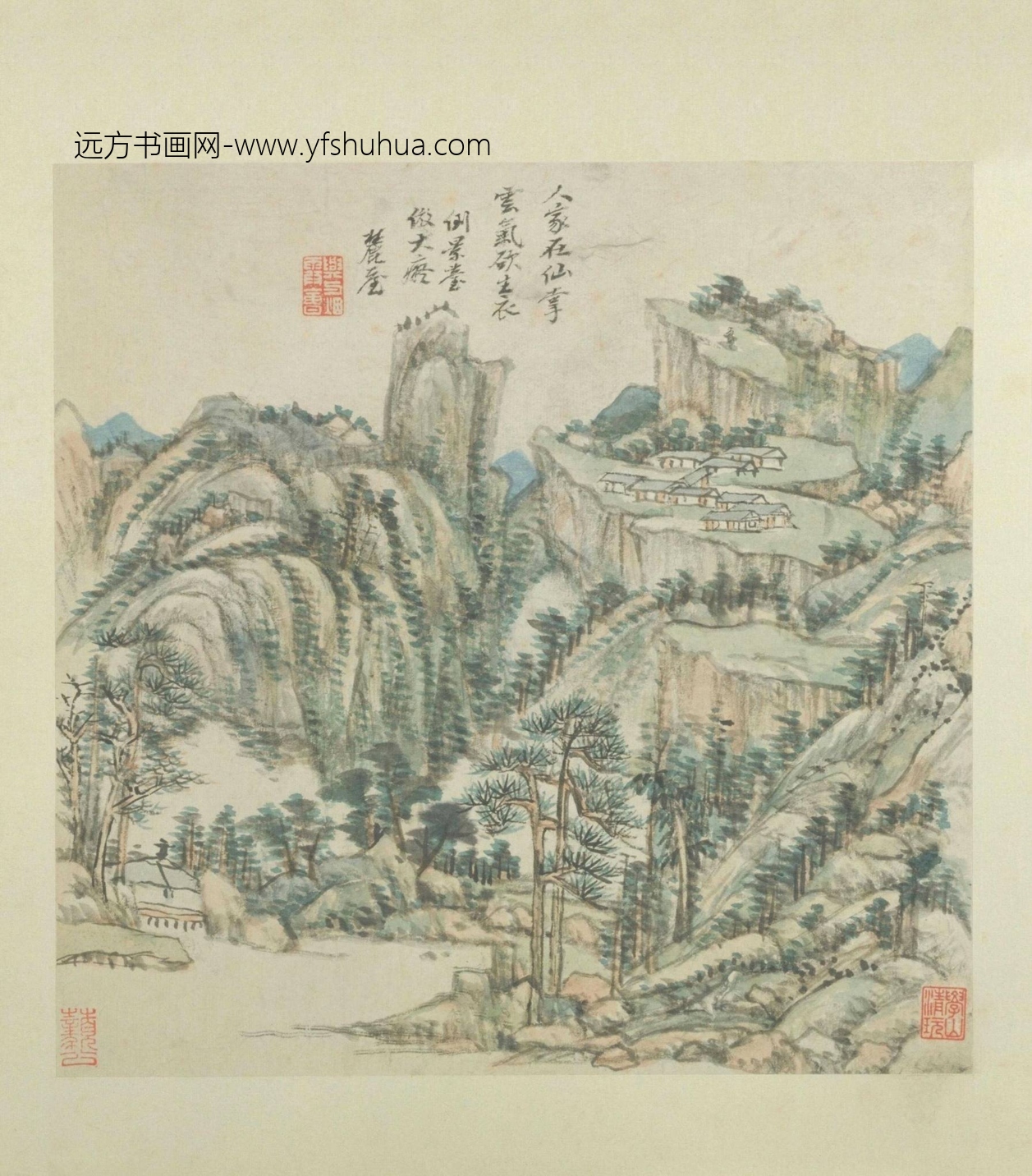 王原祁卢鸿草堂十志图册-3 王原祁卢鸿草堂十志图册-3