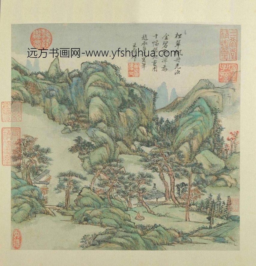 王原祁卢鸿草堂十志图册-9 王原祁卢鸿草堂十志图册-9